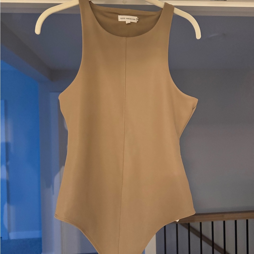 Good American Tan Bodysuit